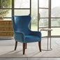 Button Tufted Back Accent Chair