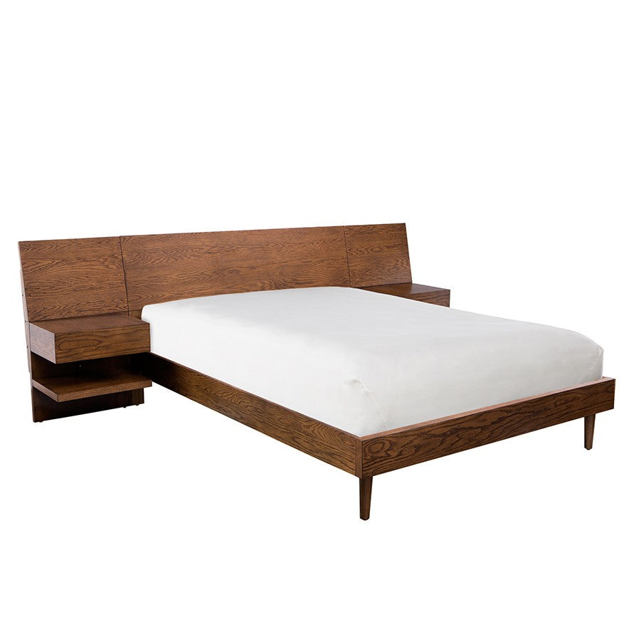 Clark king Bed with 2 nighstand