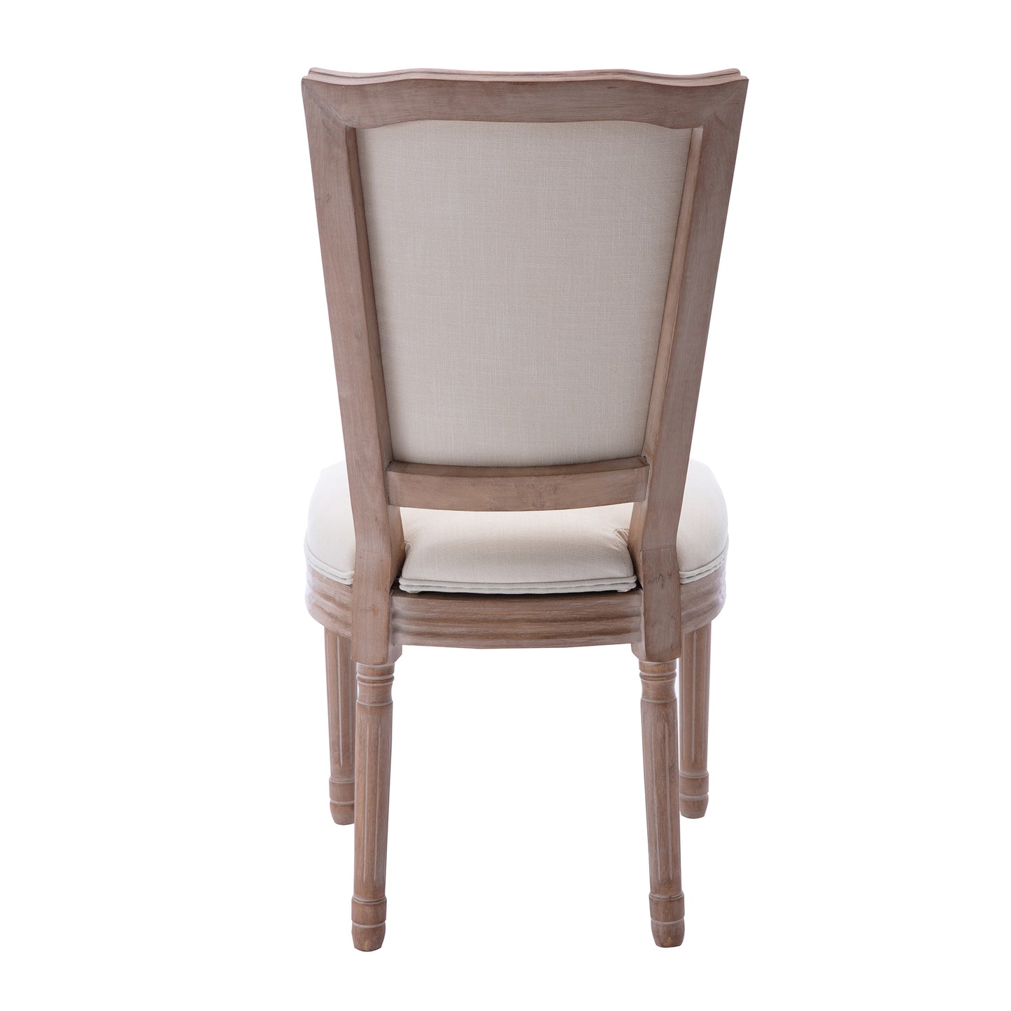 Wooden French Style Dining Chairs Set of 2 W21225389